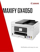 Canon MAXIFY GX4050 All-in-One Wireless Inkjet Printer Scanner Copier Fax A4 view 2