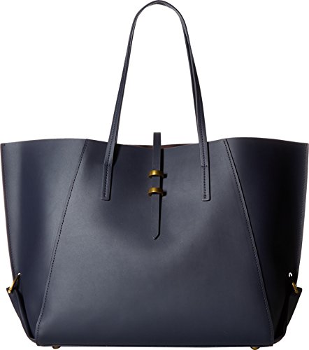 ZAC Zac Posen Women's Eartha Folded Gusset Shopper Blue Handbag