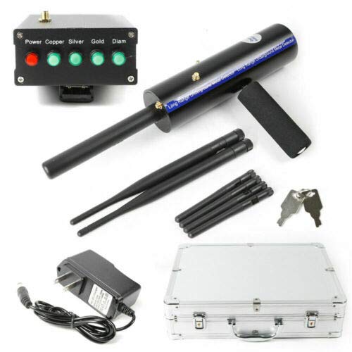 DYRABREST Metal Gold Detector 6 Antennas Handhold Professional Long