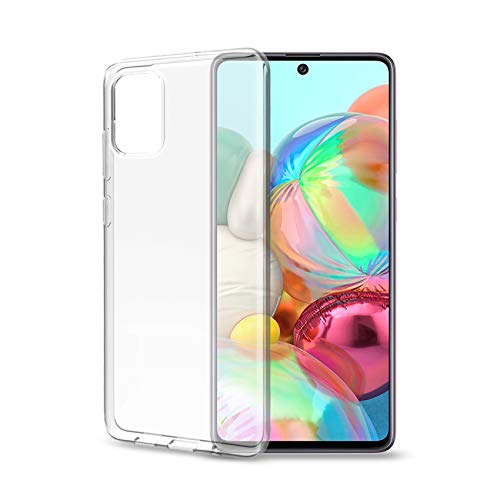 Celly Gelskin Case for Samsung Galaxy A71, Transparent en promo sur Amazon