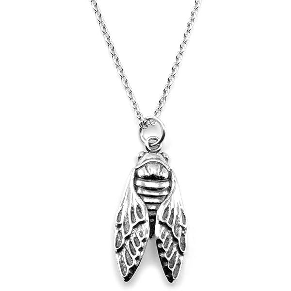 Helen De Lete Mushroom Pendant Necklace - S925 Sterling Silver - 40cm+5cm Adjustable Chain