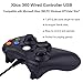 Xbox 360 Controller, Wired USB Game Controller Gamepad for Microsoft Xbox 360 & PC Windows 10/8/7/XP/Vista Blackthumb 1