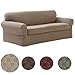 MAYTEX Pixel Slipcover Sofa Sand (Renewed)