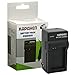 Kapaxen Rapid Battery Charger Kit for BP1030 or BP1130 Battery for Samsung NX-1000 / NX-1100 / NX-2000 / NX-300 / NX-200 / NX-210 Digital Cameras