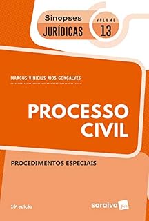 Livro Coleção sinopses jurídicas - procedimentos especiais - Vol 13