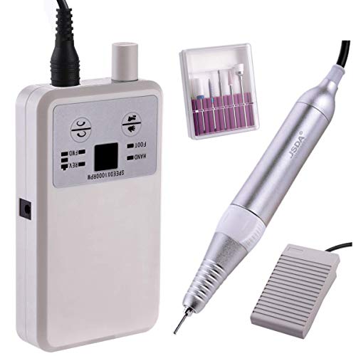 Makartt B-07 Professional Brushless Nail Drill,30000RPM Electric E File Machine Acrylic Gel Nail Grinder Tool Upgrade