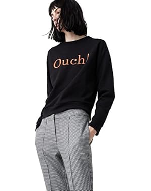 Mango Women's Message Cotton Sweatshirt