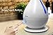 OPOLAR Contemporary Vase Humidifier, Four-way Nozzle, Ultrasonic Cool Mist, Whisper-Quiet, Touch Switch, Night Light for Babies and Kids, 2L Capacity for Home Bedroom Babyroom Office