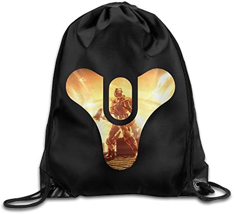 SUNG916 Game Destiny The Taken King Gym Drawstring Bags Backpack