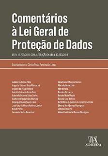 Livro Comentários à Lei Geral de Proteção de Dados: Lei n. 13.709/2018, com alteração da Lei n. 13.853/2019 (Coleção Obras Coletivas)