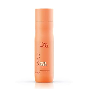 Wella Professional Enrich Moisturizing Shampoo For Dry And Damaged Hair 250 ml With Free Ayur Sunscreen 50 ml