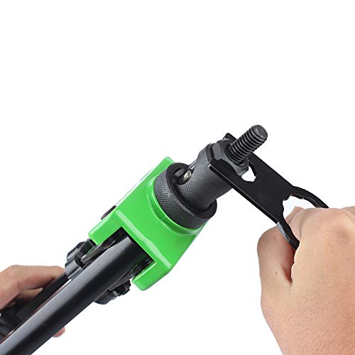 DoubleSun 14-Inch Hand Riveter Rivet Gun Nut Setter kit-6 PCS Metric & SAE Mandrels(M6 M8 M10& 1/4-20 5/16-18 3/8-16) and 90 PCS Rivnuts