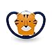 NUK Space Orthodontic Pacifier, 0-6 Months 2 Count(Pack of 1)
