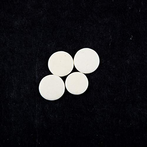 OUYAWEI 17 Pcs White Clarinet Leather Pads Set Woodwind Musical Instruments Parts - Thumbnail 6