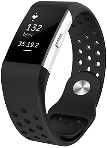 Fitbit Charge 2 Strap WZE Adjustable Silica gel Soft Silicone Replacement Sport Strap Bands for Fitbit Charge2 Heart Rate + Fitness Wristband