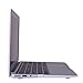HDE Plastic Hard Shell Case and Keyboard Cover for MacBook Air 11 Inch (Models: A1370/A1465), Mandala Black and White