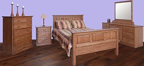 Forest Designs Traditional Nine Drawer Dresser: 72W x 32H x 18D (No Bed, Chest, Mirror or Nightstand) 72w x 32h x 18d Golden Oak