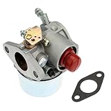 JahyShow Carburetor Carb for Tecumseh 640117 640126 640004 640014 640025 640025A 640025B 640025C 640304 640017 640017A 640017B 640104 fits OHH45 OHH50 OHH55 OHH60 OHH65 OH195 4-7HP w/Gasket