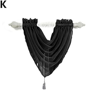 Amazon Com Dolland Voile Curtain Swags All Colours Pelmet Valance