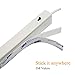 Motion Sensor Activated Night Lights Strip Battery Powered with Auto Timer for Kids Toddler Bathroom Toilet Motion Hallway Closet Night Light LED 2-PACK #B1MSC117W