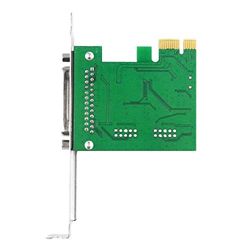 GODSHARK PCIe Parallel Port Expansion Card, PCI Express to DB25 LPT Converter Adapter Controller for Desktop with Low Bracket