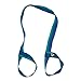 FitLifestyleCo Yoga Mat Strap - Carrying Sling - Durable Cotton - 4 Colors (Dark Blue Light Blue)