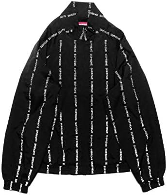 reflective text track jacket