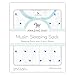 Amazing Baby Cotton Muslin Sleeping Sack, For Baby Boy or Girl, Wearable Blanket with 2-way Zipper, Dots, Blue, Small (0-6 Month)