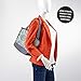 Fit and Fresh Hyannis Insulated Lunch Bag with Reusable Ice Pack Grey, 11.5