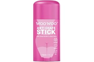 WOOWOO Anti-Chafe Stick with Aloe Vera and Shea Butter, 50 ml