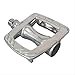 MKS GR-9 Platform Pedals Silver, 9/16 Inch