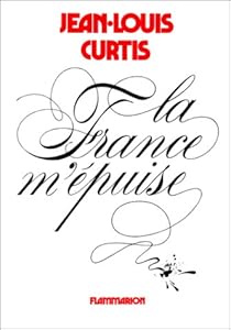 Book's Cover ofLa France m'épuise