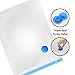 EMGM Vacuum Storage Bags 12 Pack Jumbo Reusable Space Saver Bags - Save 85% More Storage Space, Double Zip Seal & Leak Valve - for Bedding, Pillows, Clothes Bags 40X30 Inch Storage Bags Organizers