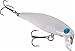 Dynamic Lures Trout Fishing Lure | Multiple BB Chamber Inside | (2) - Size 10 Treble Hooks | for Bass, Trout, Walleye, Carp | Count 1 | (Ghost White, HD Trout 2.25 Inch)