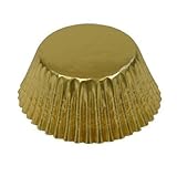 Fox Run Gold Foil Standard Bake Cups, 32 Cups (2)