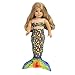 Fin Fun Mermaid Tail Outfit for 18 Inch Doll like American Girl - Serena's Rainbow Reef - Outfit Only, Doll Not Included …