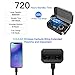 COULAX True Wireless Earbuds with 3000mAh Wireless Charging Case Bluetooth 5.0 Headphones in-Ear TWS Bluetooth Earphones Auto-Pair, Stereo Sound, Smart Touch, IPX7, TWS Bluetooth Headphones