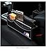 ephvan M Line Seat Gap Filler Car Seat Storage Box for BMW (Black)
