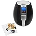 XtremepowerUS 1500w Electric Air Fryer Cooker, 8 Cooking Settings - 3.5-Liter Oil Free Fryer