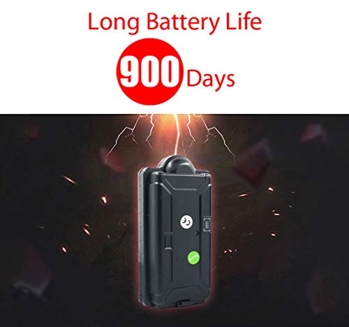 COOLOUS GPS Tracker TK05 Magnetic Portable GPS Tracker 2G Tracking Long Battery Life Real Tracking Devices for Personal and Car Vehicles