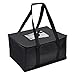 Nylon Insulated Food Delivery Bag 15n x 13in x 9in(H) Quality Thermal Insulated Food Carry Bag for Food Delivery Companies; Resuable grocery bag
