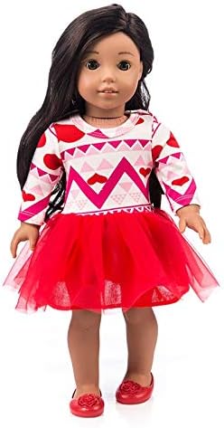 Dimanul American Girl Clothes,American Girl Doll Stuff,American Girl Doll Outfits,American Girl Clothing, Christmas Toys,Gift, Cute Beautiful Dress for 18 Inch American Girl Doll Toy