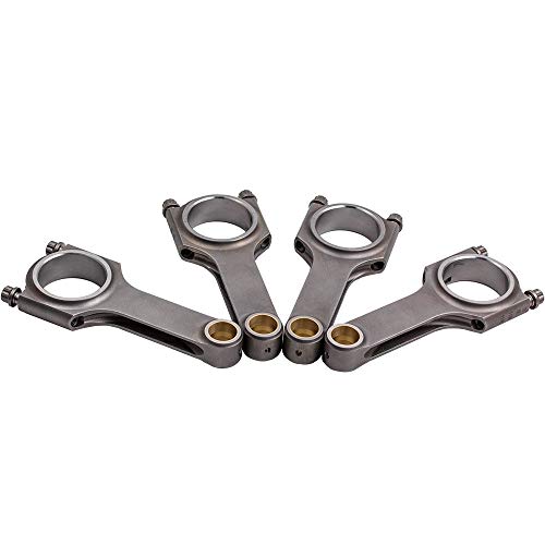 Aftermarket Engine Connecting Rods for JDM Honda Civic CRX D16 D16A D16Y7 D16Y8 D16Z6, Not Including Bolts