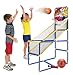 Liberty Imports Kids Arcade Basketball Hoop Shot Game Set - Indoor Sports Shooting System with Mini Hoop, Inflatable Ball and Pump