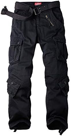 white cargo work pants