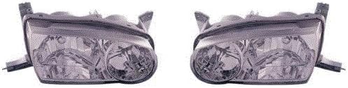 Fits 01 02 Toyota Corolla Headlight Pair Set Both NEW Headlamp Front Driver and Passenger