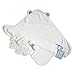Bamboo Hooded Baby Towel with washcloth & Two Bandana Bibs Set | Organic, Antibacterial & Hypoallergenic | Extremely Soft | Highly Absorbent | Newborn and Toddler Size 30