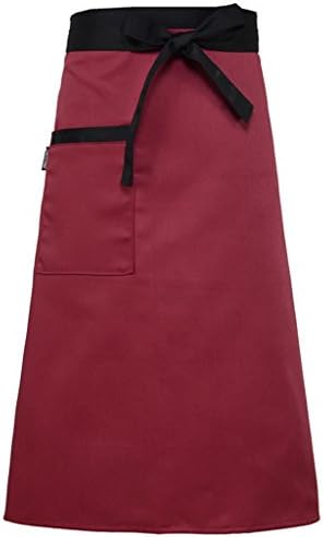 CYJZ® Los Delantales Del Cocinero Busto Delantal De Los Hombres Guardapolvos Del Delantal De La Cocina Delantales Del Camarero Uniformes Del Hotel Multicolores Comfortable ( Color : #1 )