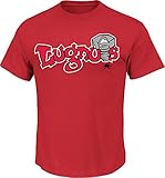 Lansing Lugnuts Minor League Cotton Crewneck MiLB Crewneck Jersey/T-Shirt