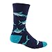 Zmart Funny Shark Socks for Men; Crazy Shark Gifts for Shark Lovers, Animal Socks Ocean Gifts Teens Boys 4 Pack
